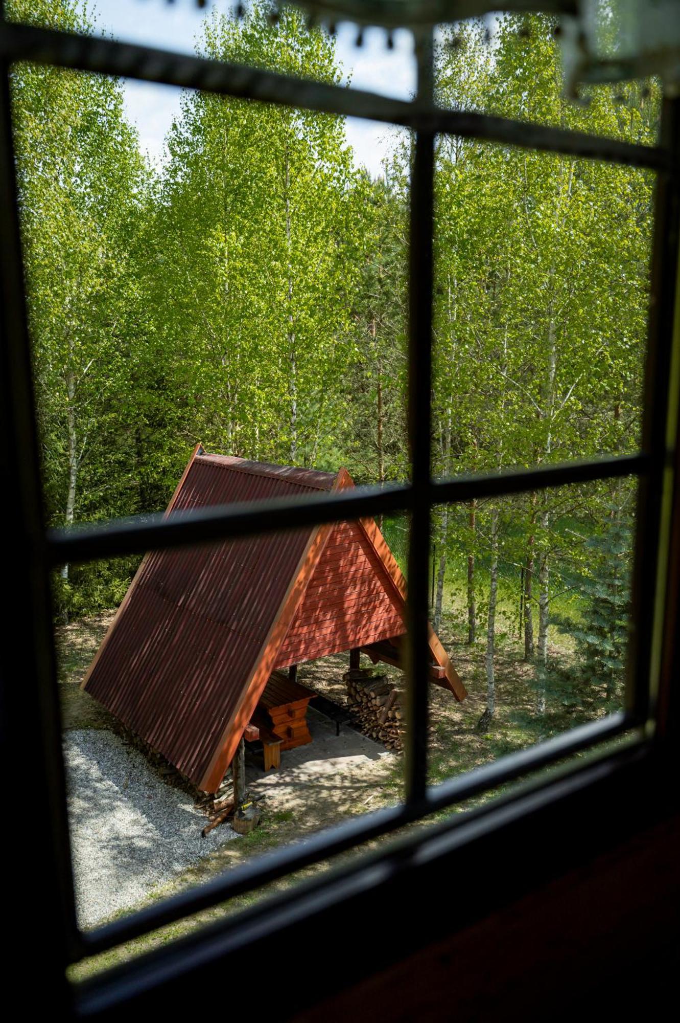 Borowa Chatka Borowy Mlyn Exterior foto